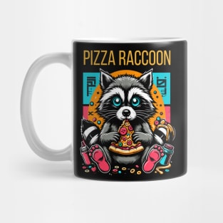 Pizza Raccoon Mug